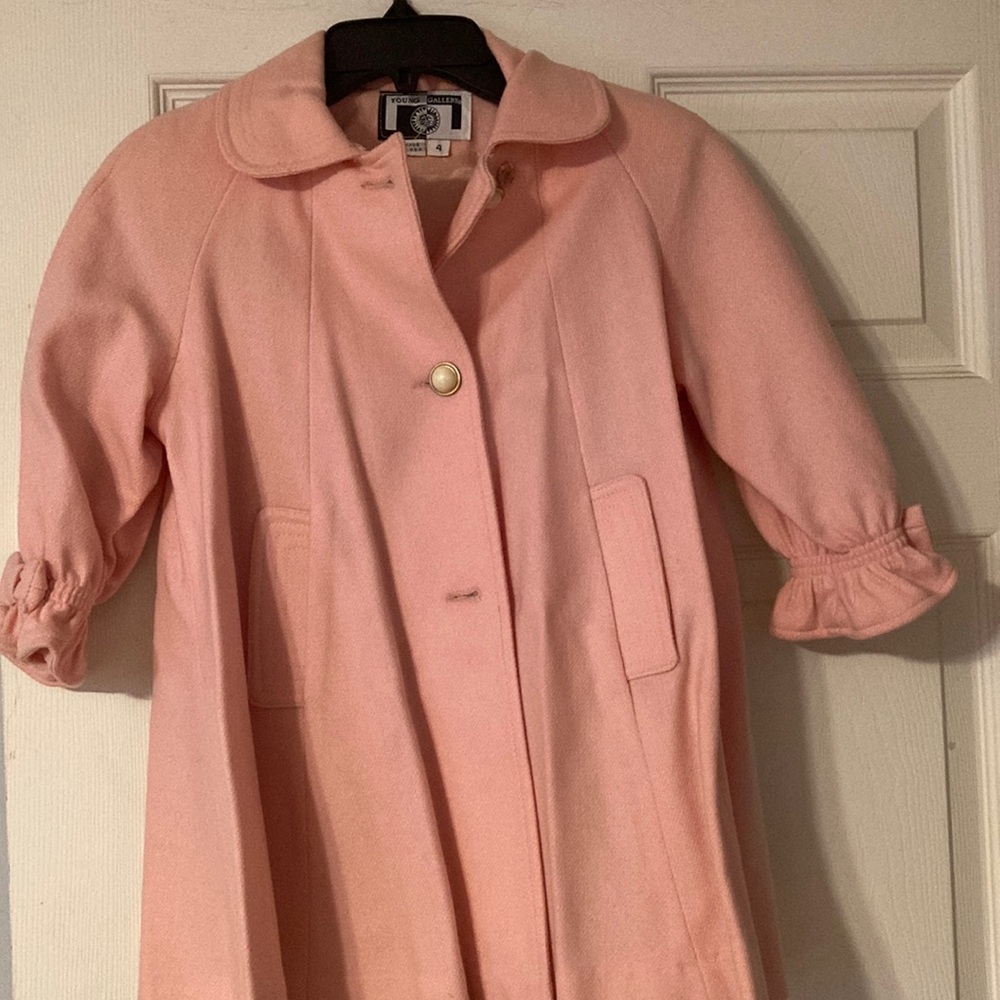Girls Pink Coat